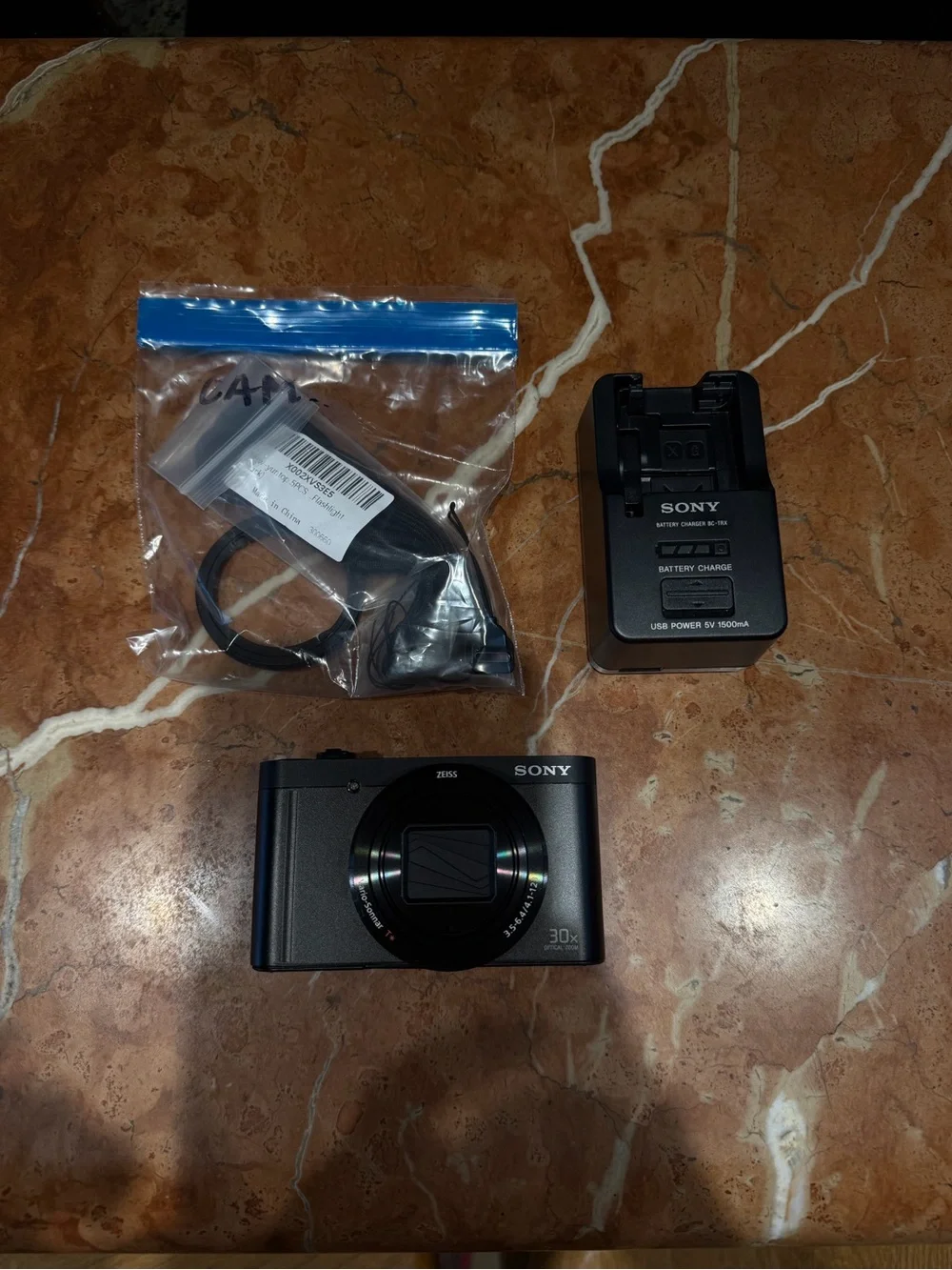 Sony Cyber-shot DSC-WX500 Digital Camera – Black